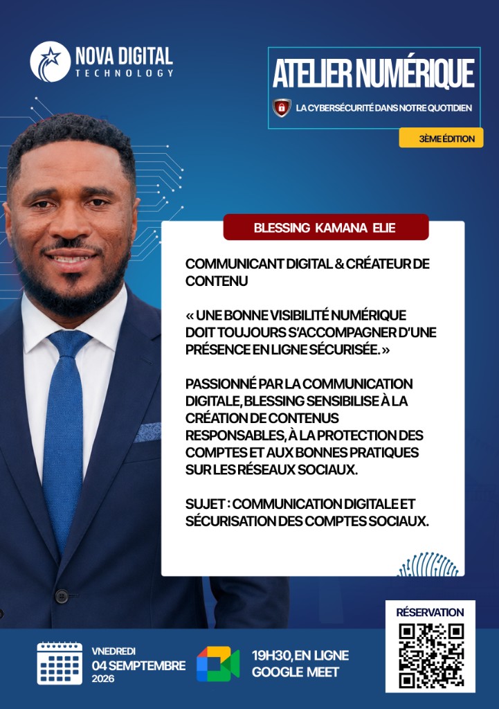 Blessing Kamana — Responsable NDT Goma